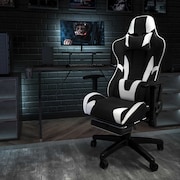 FLASH FURNITURE Black Gaming Desk and Chair Set BLN-X30RSG1031-BK-GG